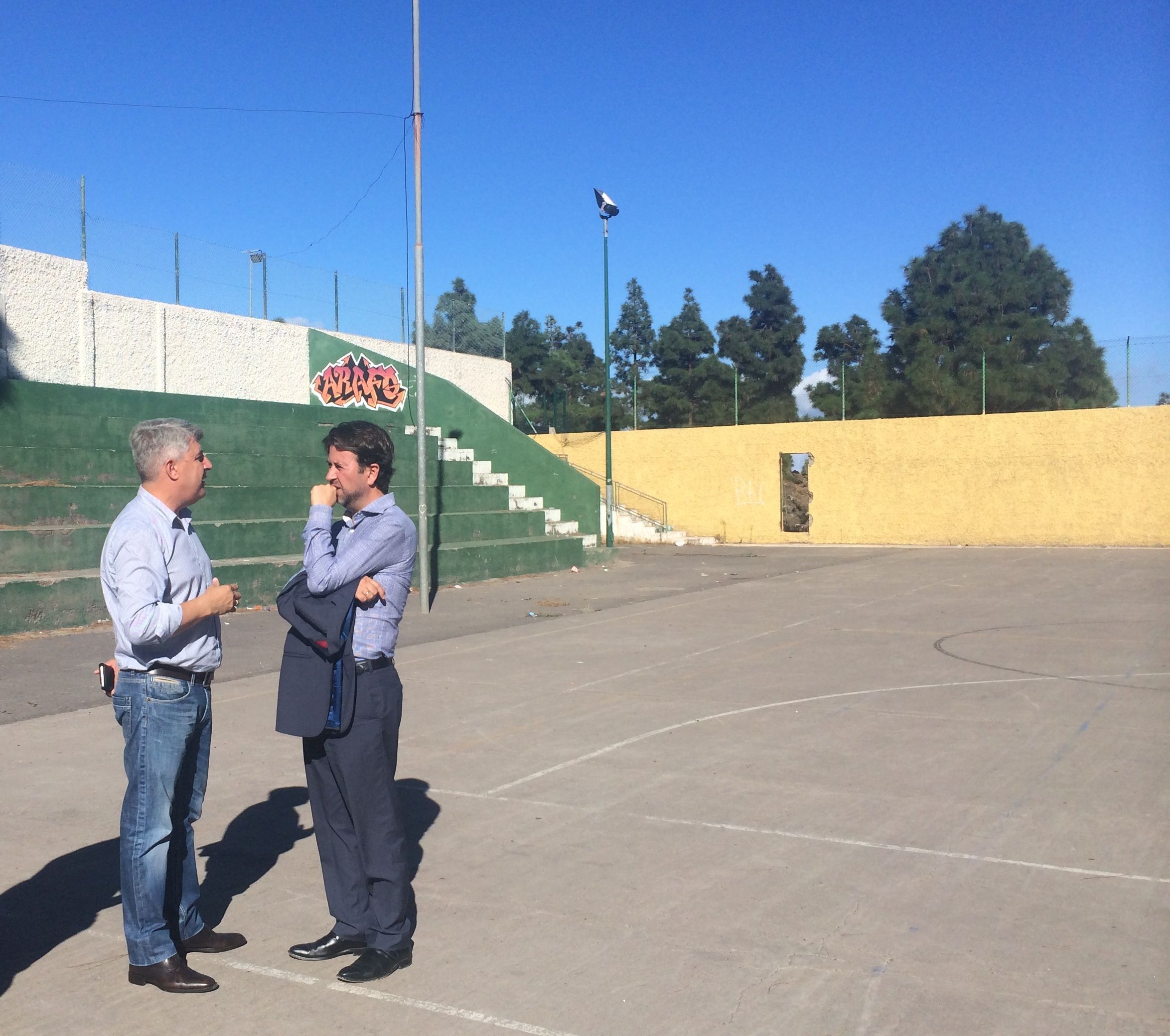 Tenerife + Activa invierte 770.000 euros en la mejora de las infraestructuras deportivas en Arafo