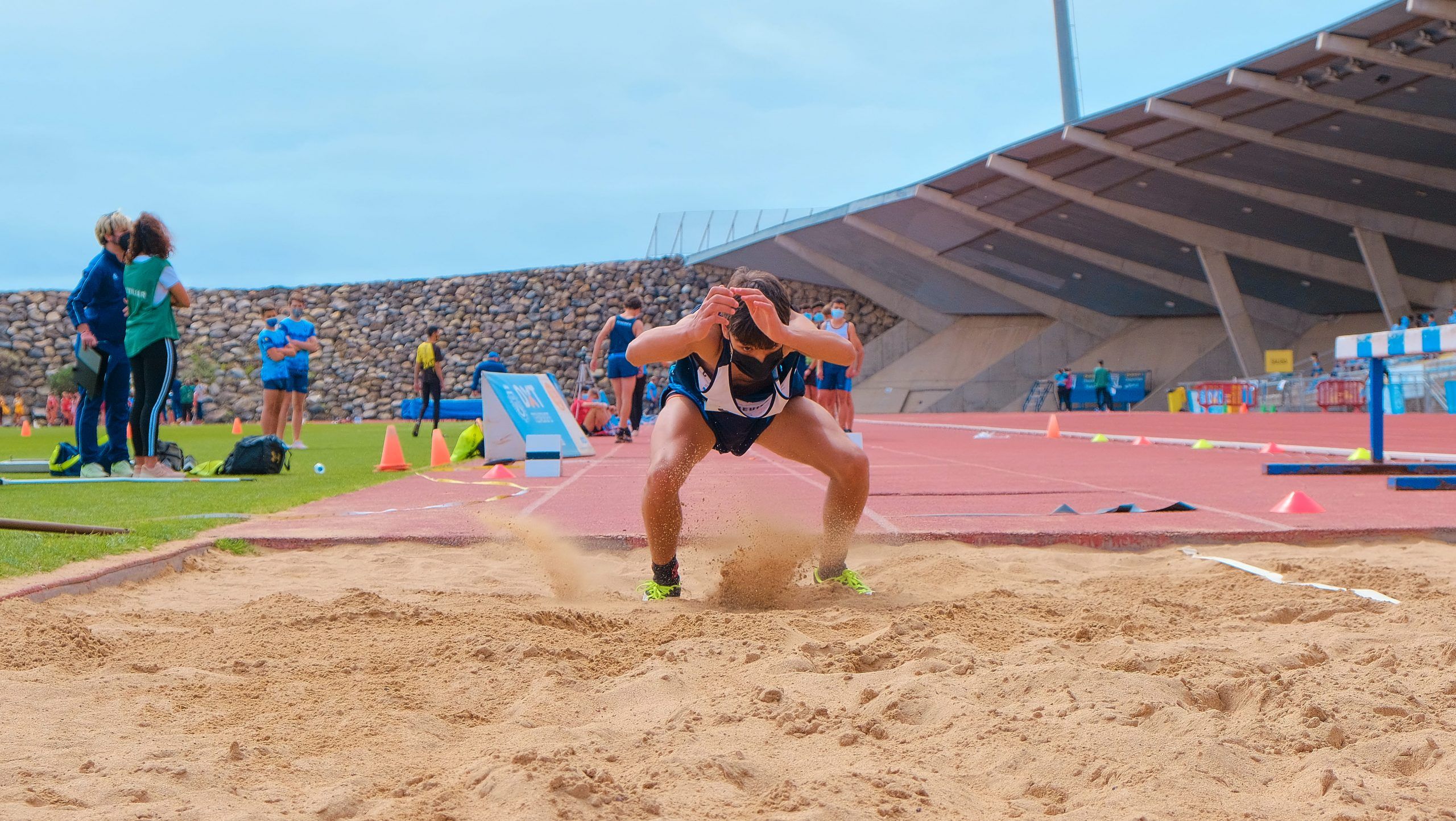 La segunda jornada de Atletismo de los XXXIV Juegos Cabildo de Tenerife, a escena