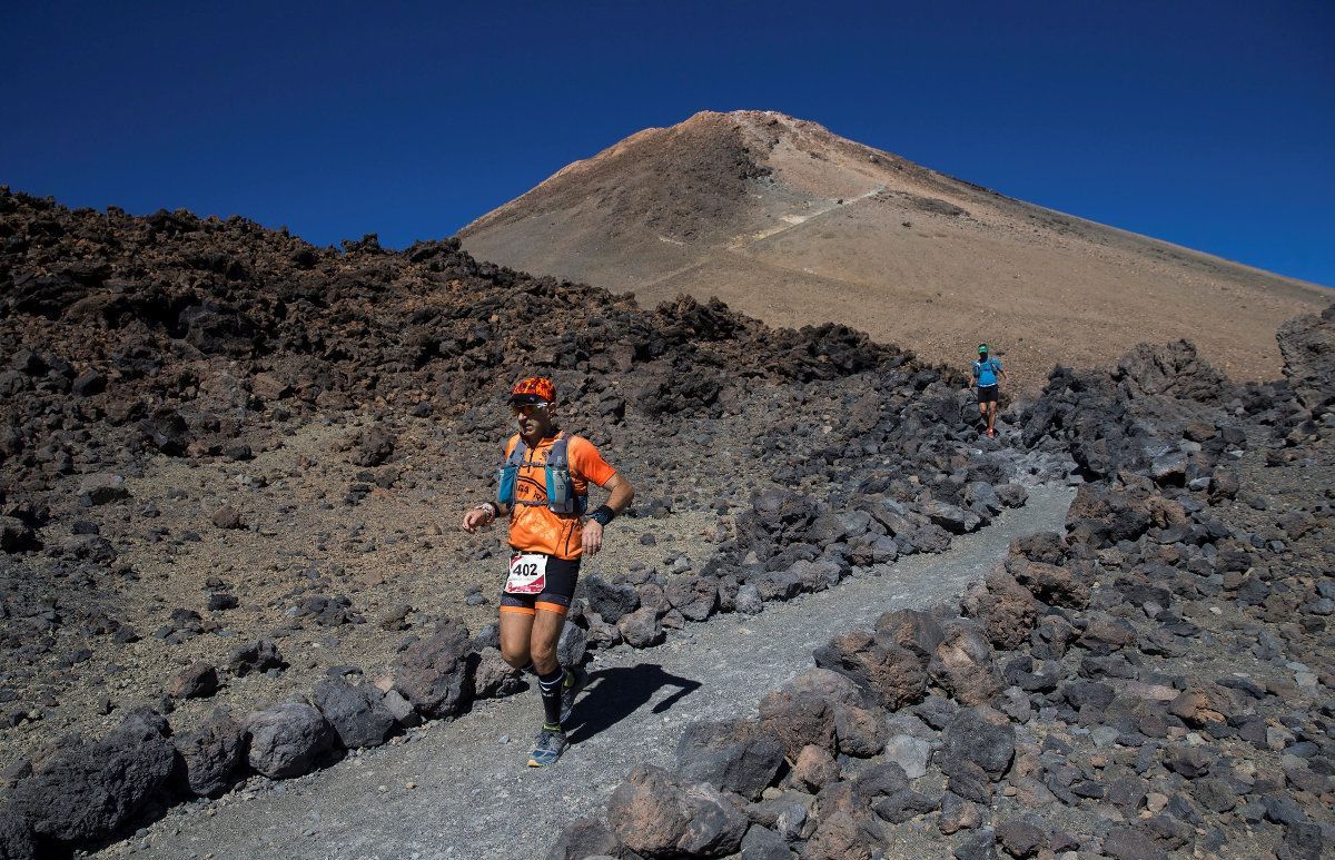 La Cajamar Tenerife Bluetrail 2018 realizará el entrenamiento en el Teide el 19 de mayo