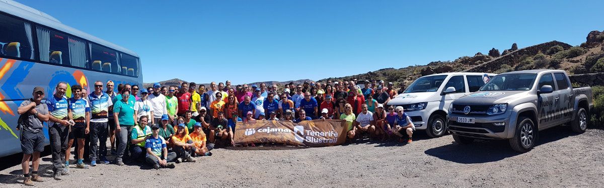 La Cajamar Tenerife Bluetrail 2017 reúne a casi un centenar de deportistas en el entrenamiento Naviera Armas