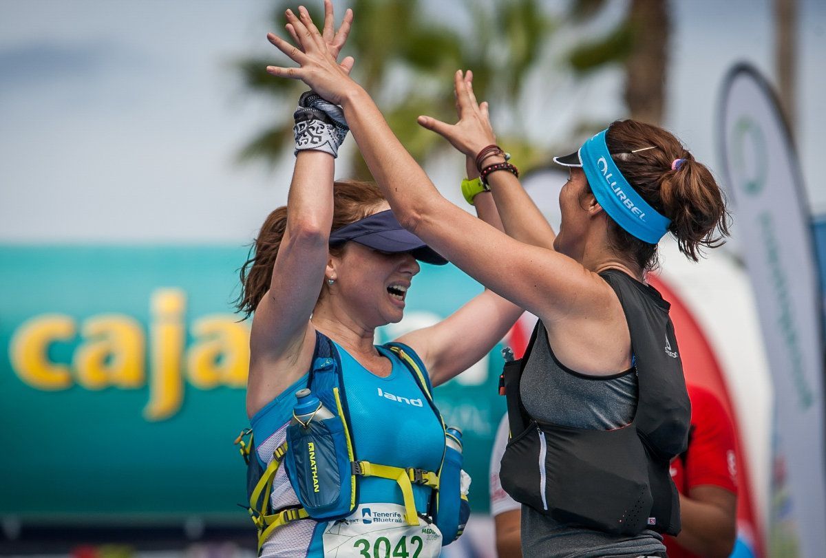 Las mujeres duplican su participación en la Cajamar Tenerife Bluetrail 2017