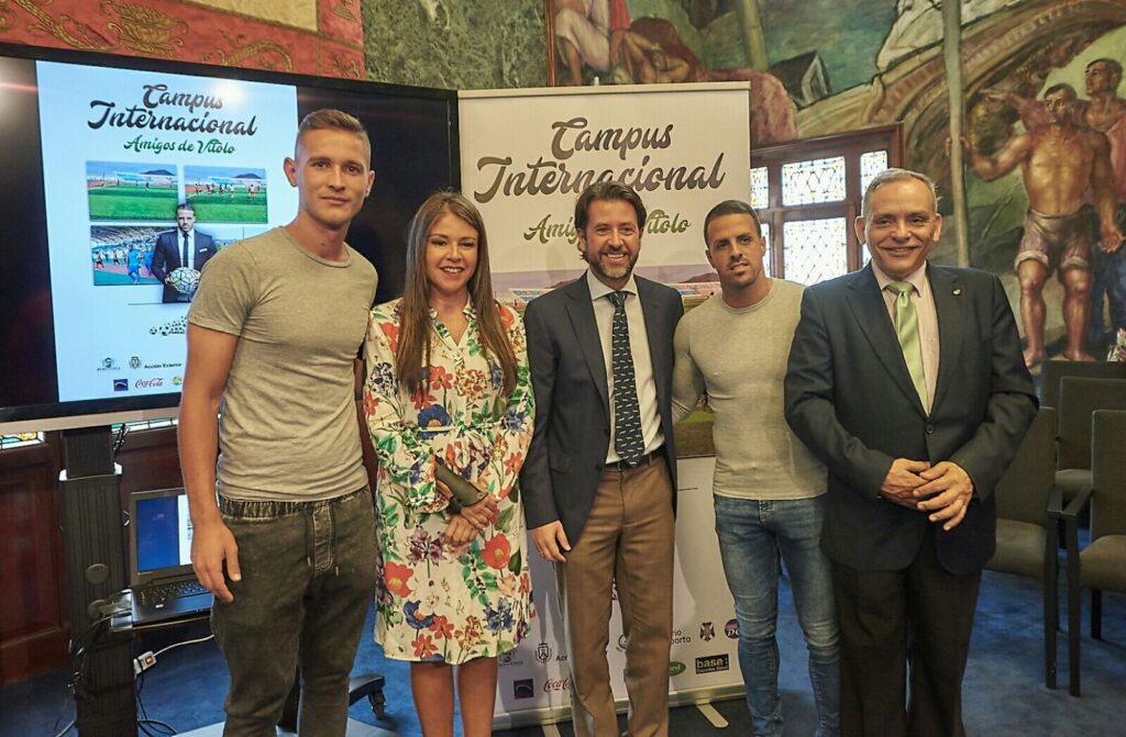 El Cabildo promueve el Campus Internacional de Fútbol ‘Amigos de Vitolo’ para niños y jóvenes de Cabo Verde