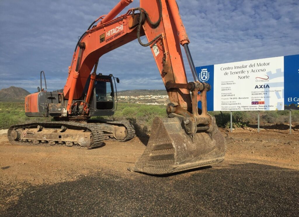Comienzan los movimientos de tierra del Circuito del Motor de Tenerife