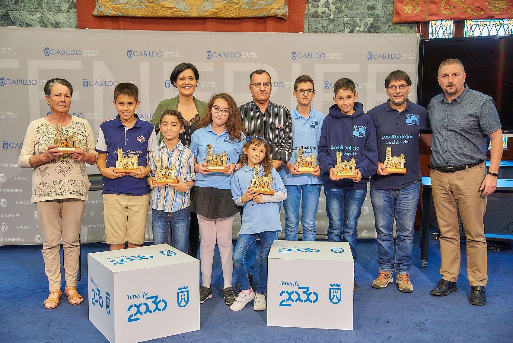 La Corporación insular distingue a los ganadores y las ganadoras de la Copa Cabildo de Ajedrez en las plazas 2018