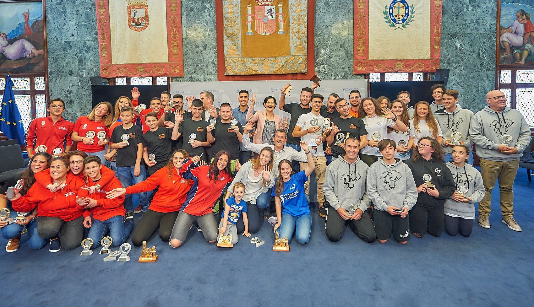 La Corporación insular distingue a las y los vencedores de la Copa Cabildo de Bádminton 2018