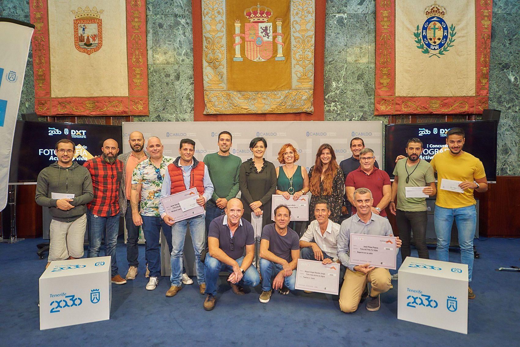 El Cabildo entrega los premios del I Concurso de Fotografía ‘Activa tu vida’