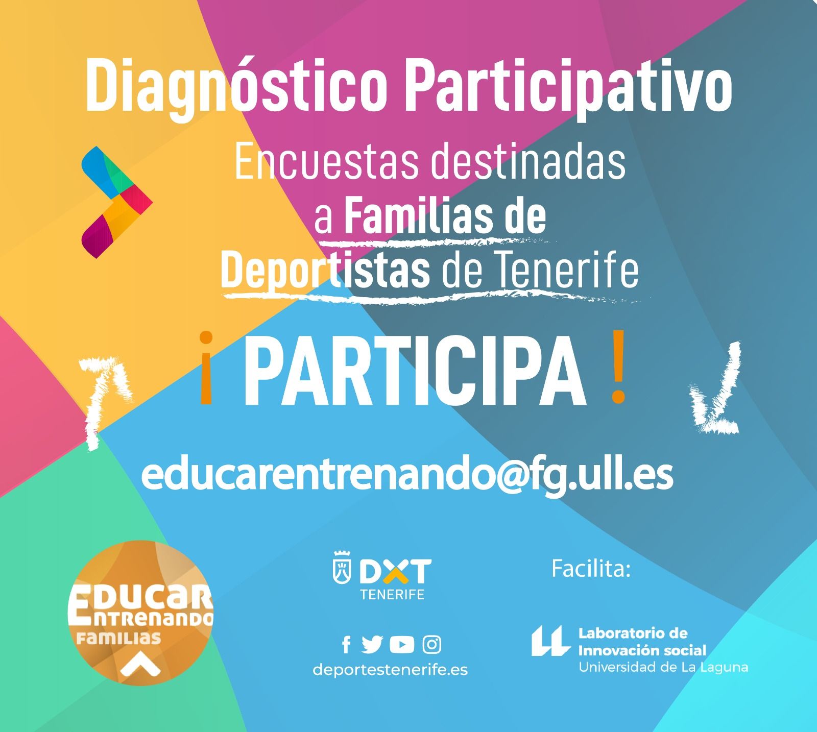 El programa «Educar Entrenando» finaliza la primera fase de diagnóstico solicitando la colaboración de las familias de deportistas