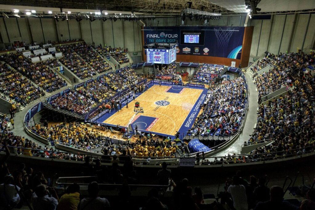 La Final Four de la Champions League de baloncesto generó 1,3 millones de euros en Tenerife