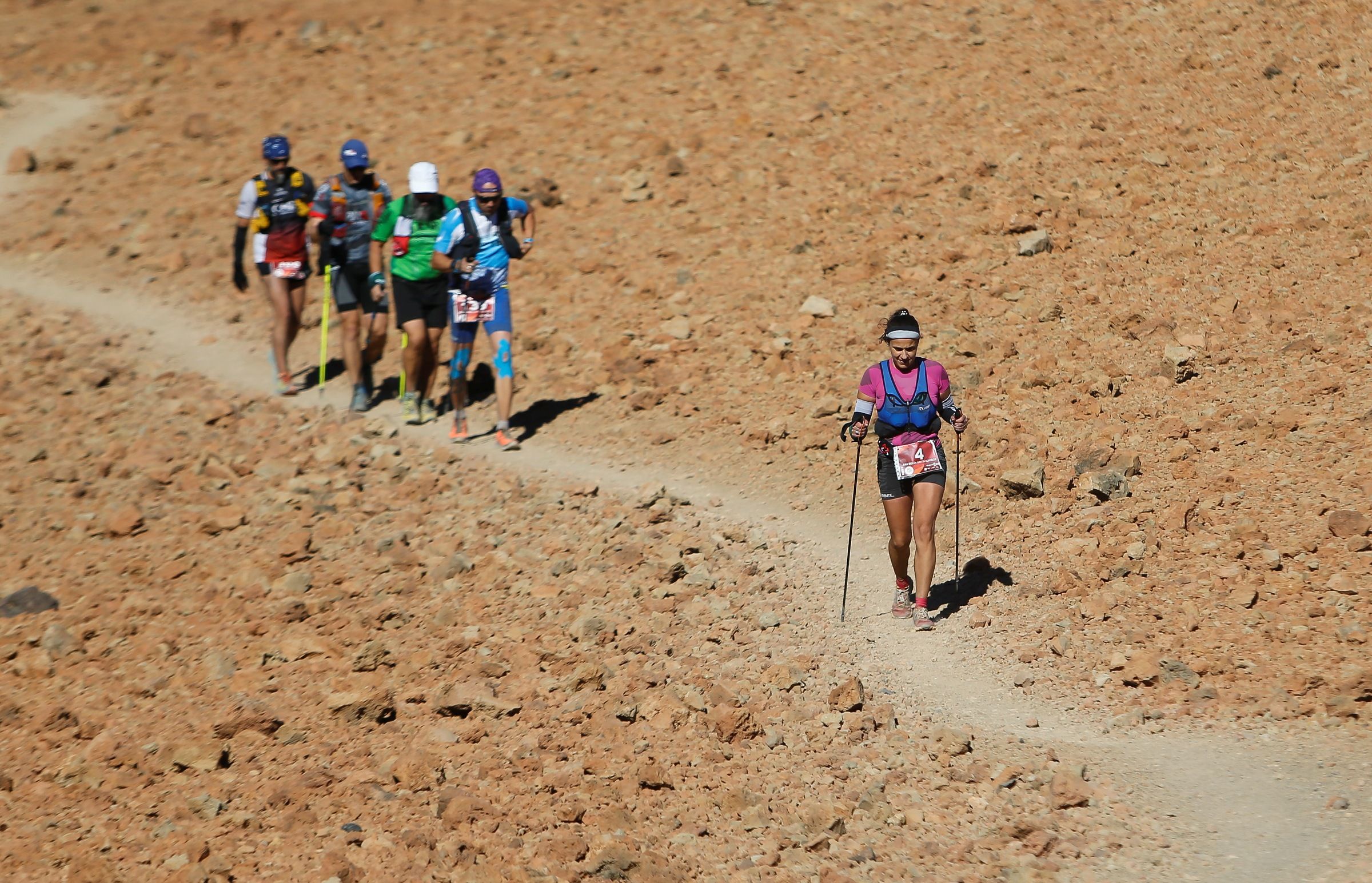 La Fred. Olsen Tenerife Bluetrail 2019 programa un entrenamiento con dos recorridos en el Teide el 13 de abril