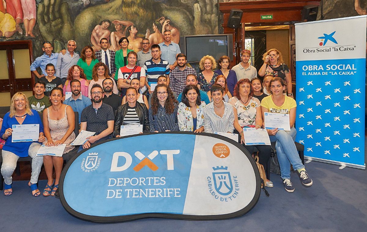 El Cabildo finaliza la formación de 40 personas en inclusión en actividades físico deportivas