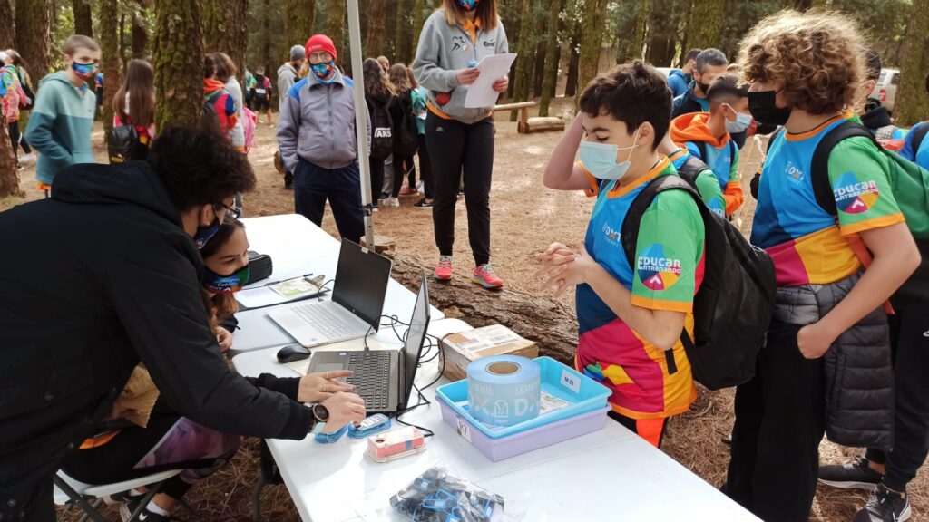 Las Lagunetas albergó el inicio de la actividad en la modalidad de Orientación