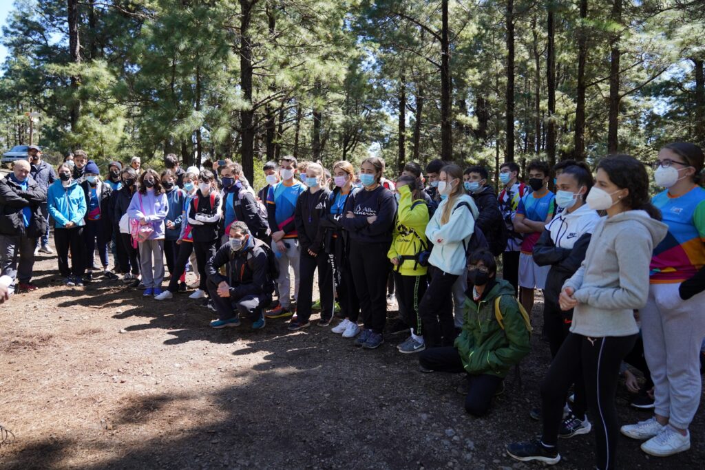 Las Raíces albergó la última jornada de Orientación para las categorías Infantil y Cadete