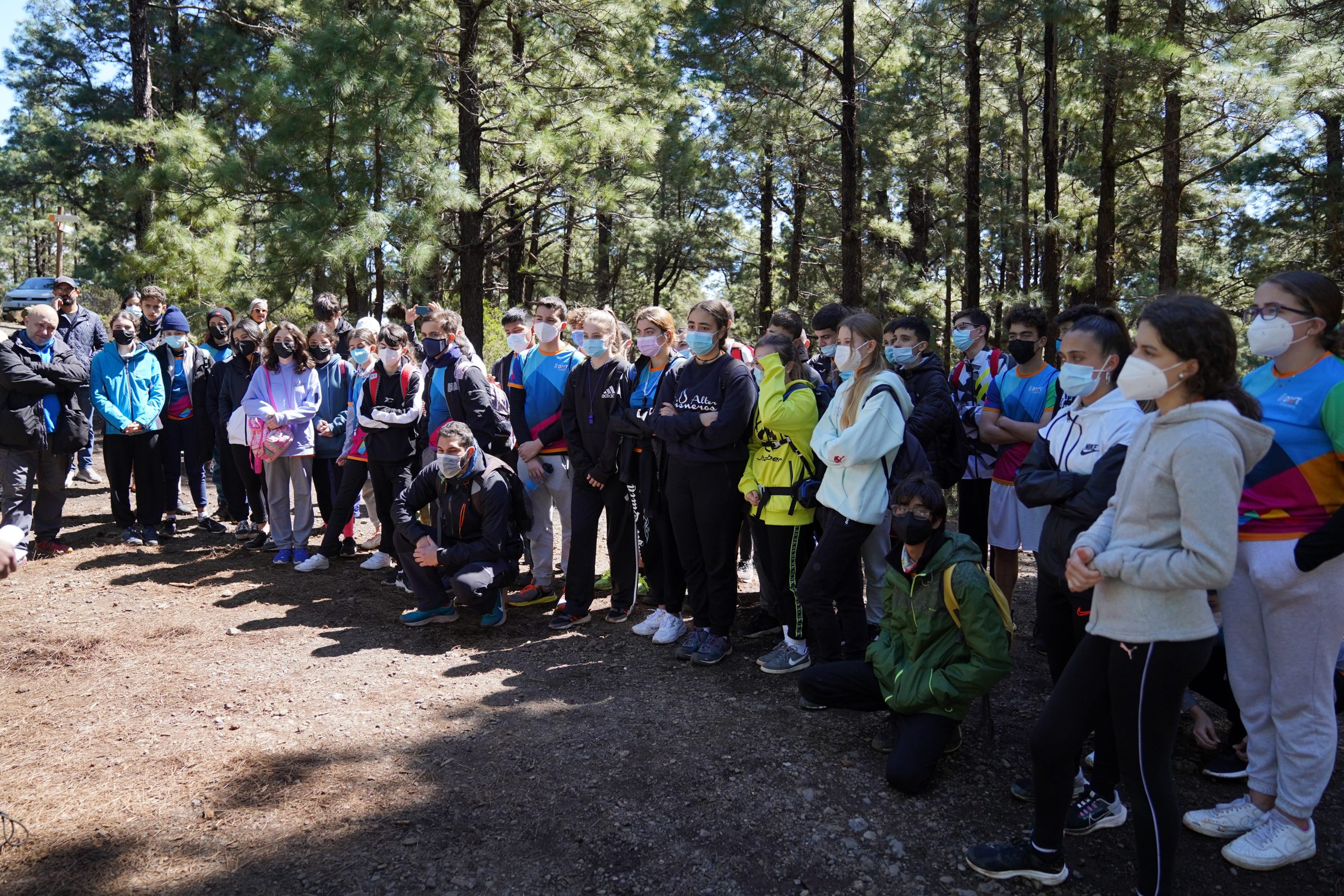 Las Raíces albergó la última jornada de Orientación para las categorías Infantil y Cadete