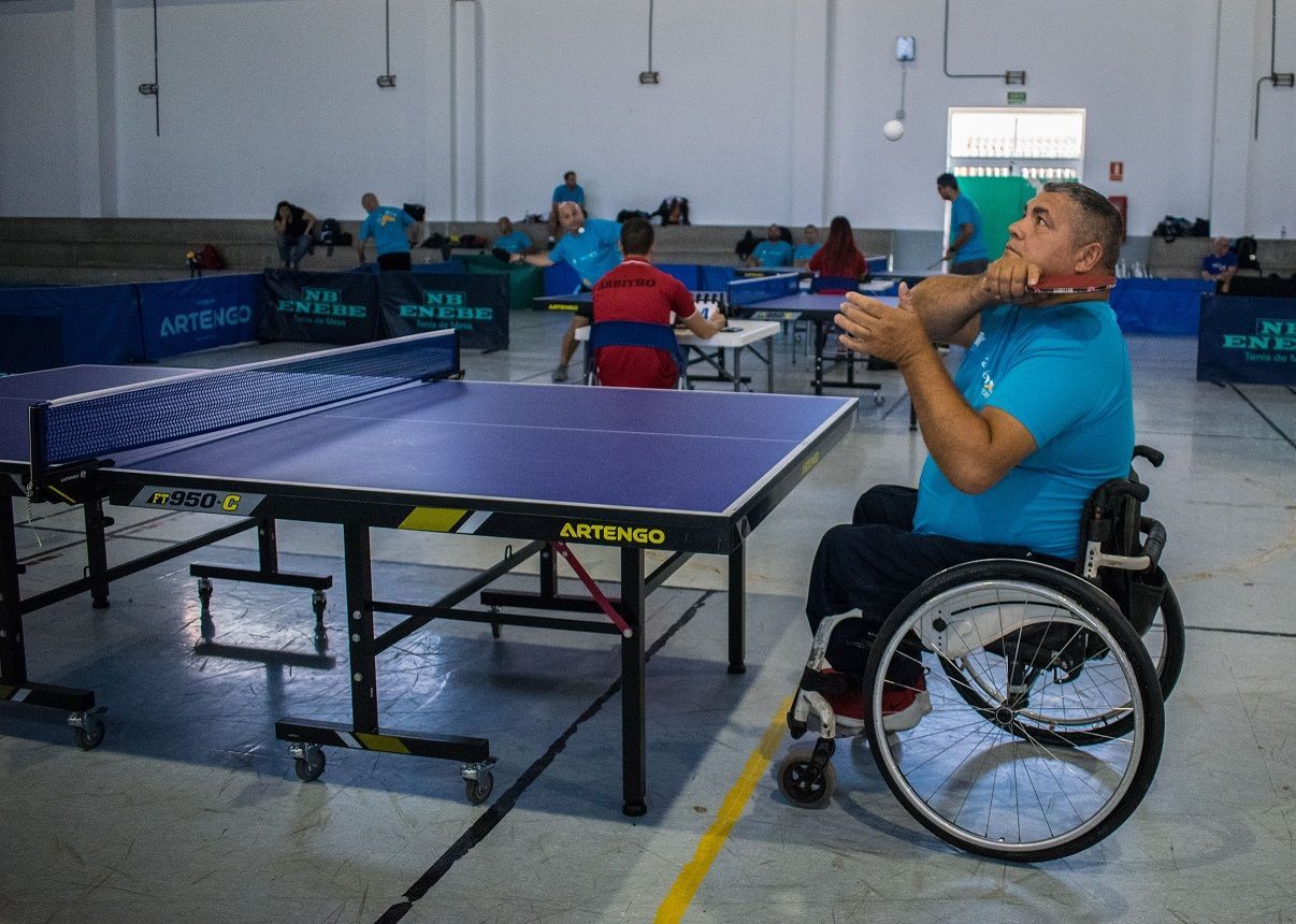 Clasificación final y premiados de la actividad de tenis de mesa
