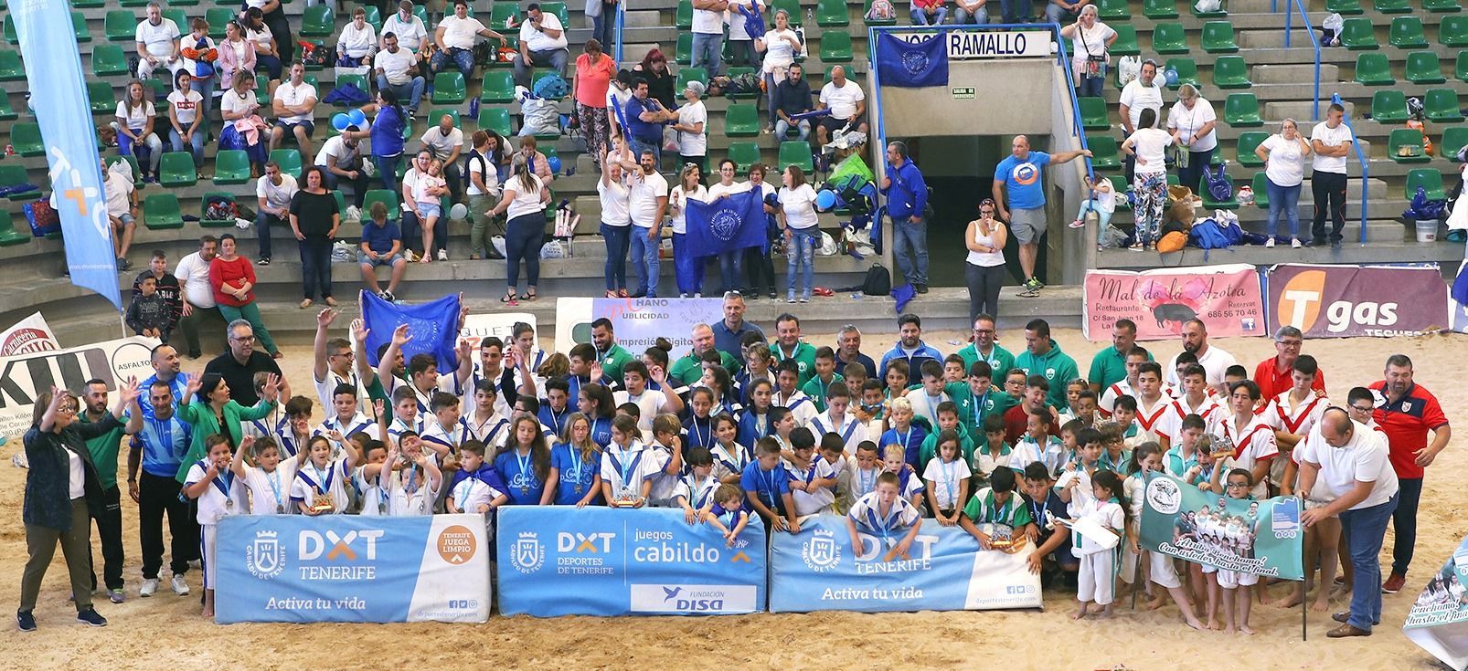 Lucha canaria en los XXXII Juegos Cabildo de Tenerife