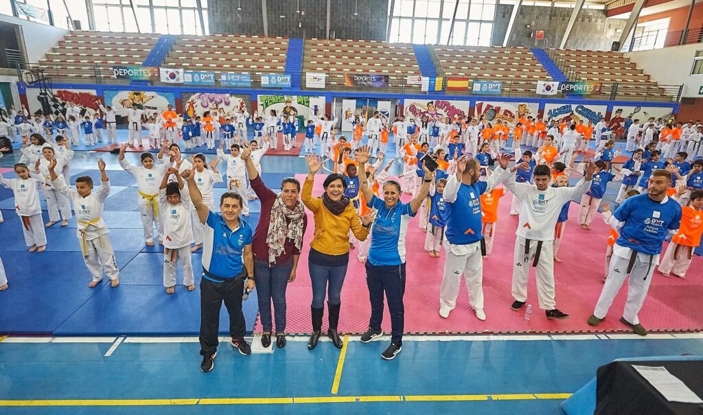 El estreno de taekwondo en los XXXI Juegos Cabildo congregó a 400 deportistas en Granadilla