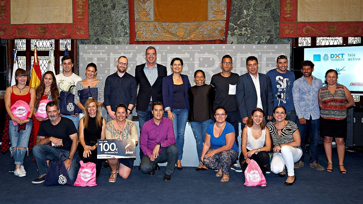 El Cabildo entrega los premios del segundo reto del programa Tenerife Isla Activa