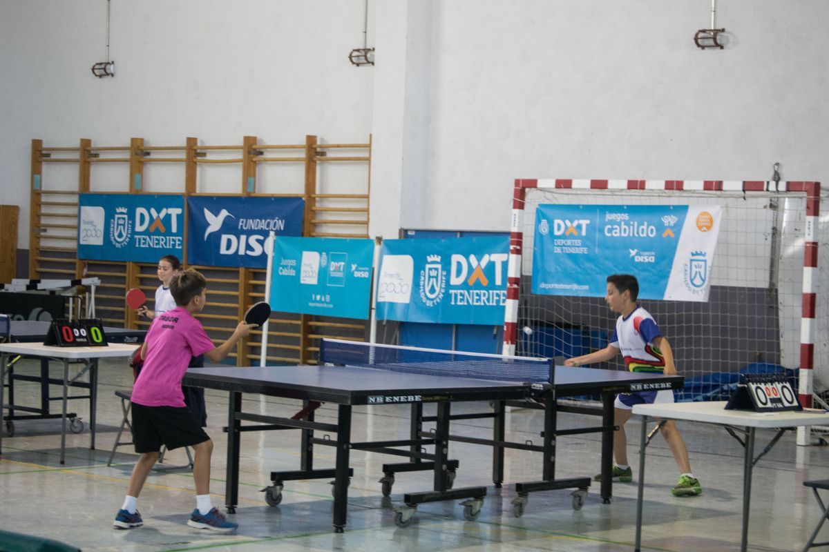XXXI Juegos Cabildo de Tenerife: Final Tenis de Mesa