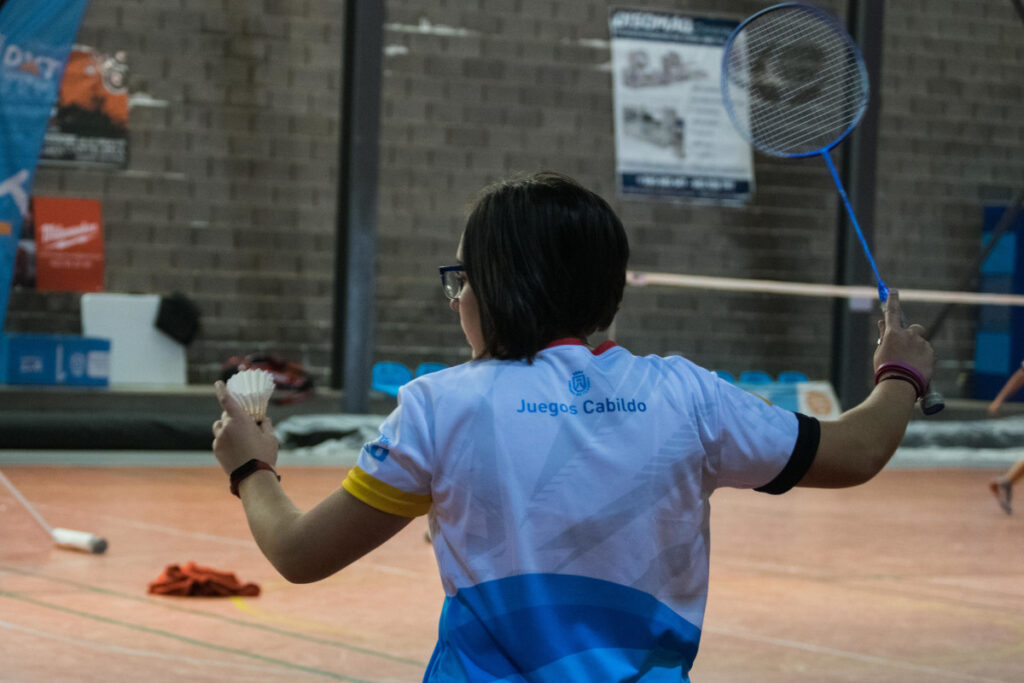 Arrancan las finales de bádminton de los Juegos Cabildo