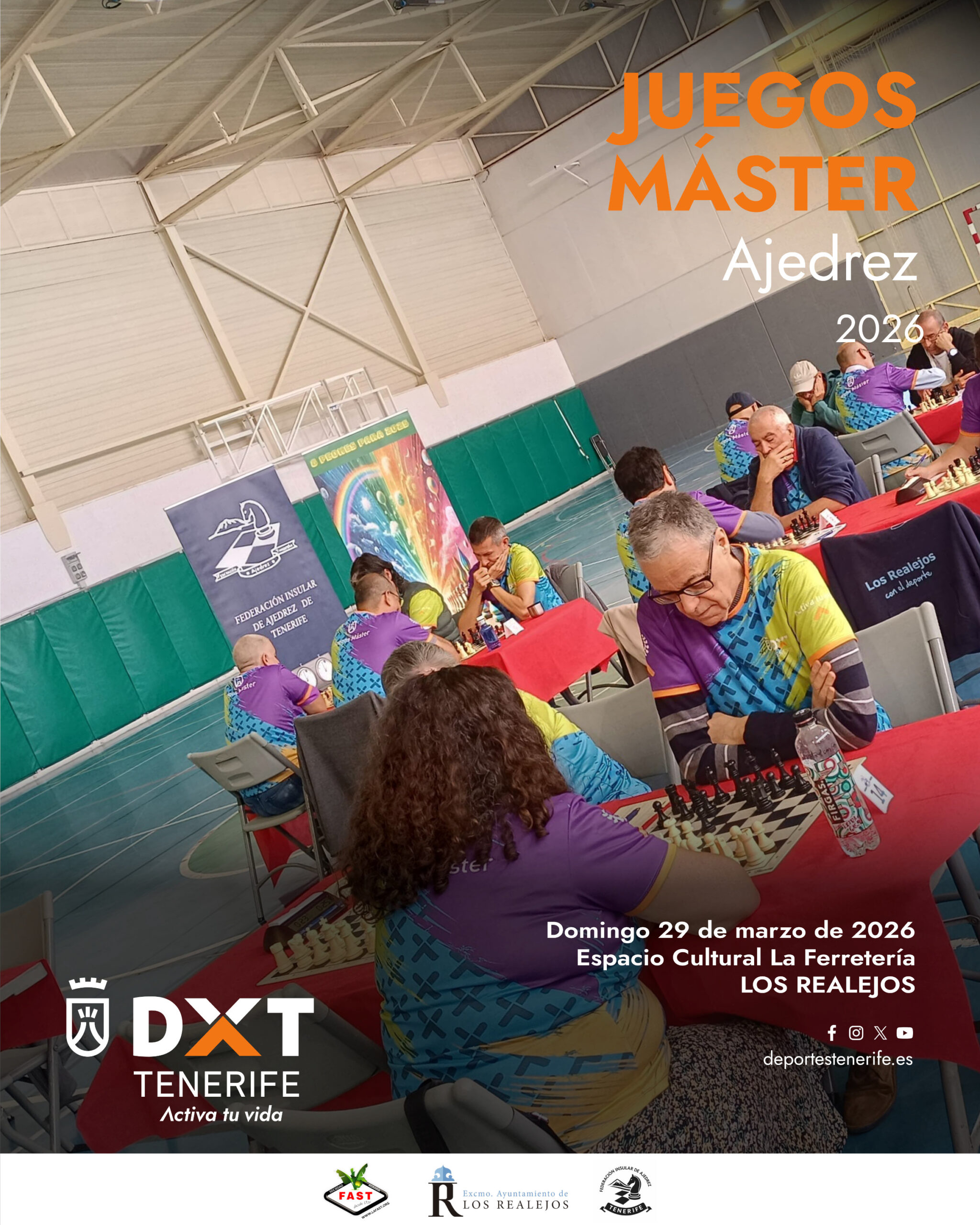Ajedrez en los IX Juegos Máster