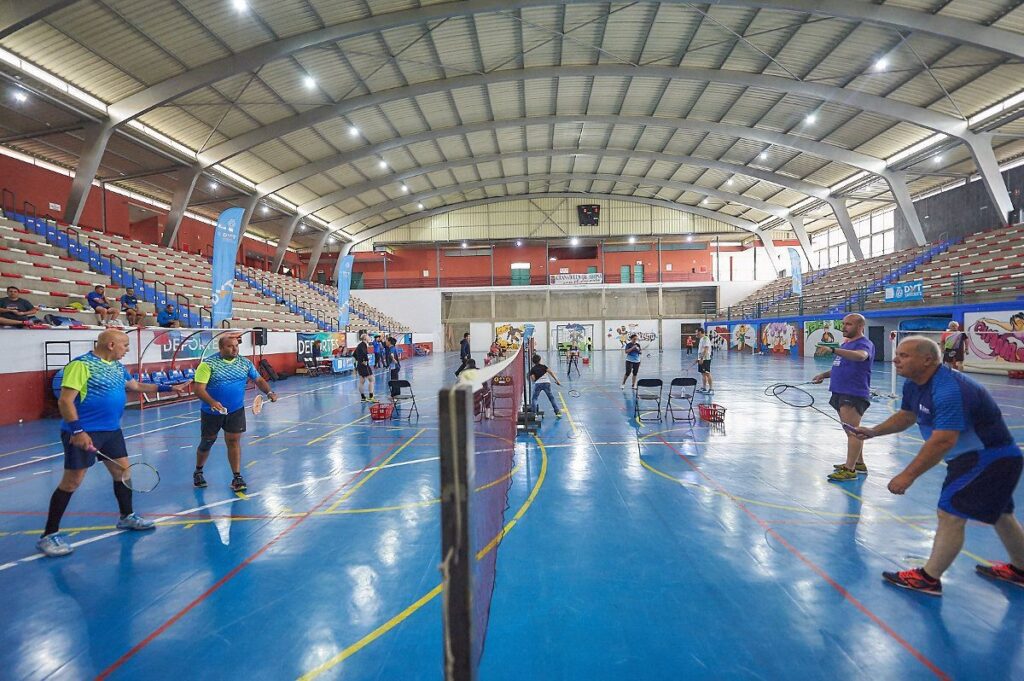 Los Juegos Máster clausuraron el pasado sábado las modalidades de bádminton y atletismo