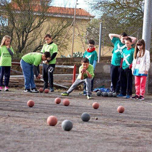 Nueva jornada de bola canaria en Los Baldíos