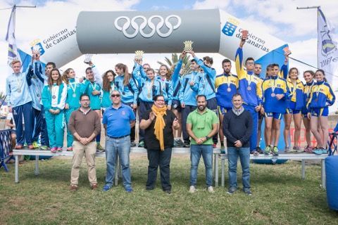 La selección de Tenerife, gran vencedora del XXXV Campeonato de Canarias de Campo a Través disputado en Fuerteventura