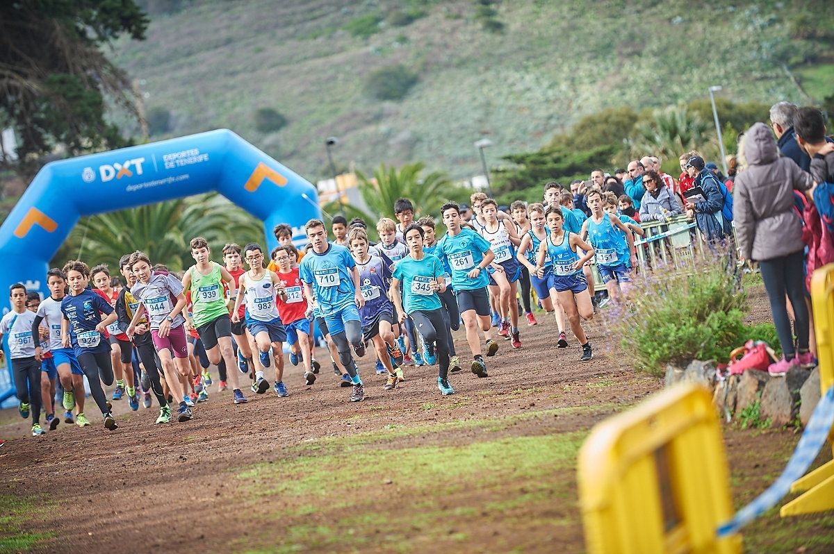 La final de campo a través de los XXXI Juegos Cabildo congregó a 400 deportistas en Tegueste
