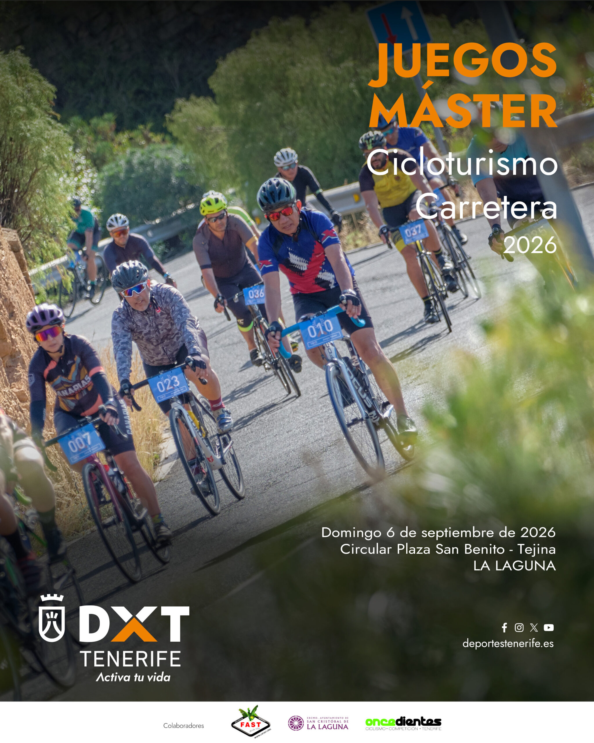 Cicloturismo Juegos Máster 2026