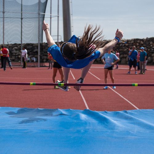 Los Realejos acogió ayer la segunda semifinal de la Zona Norte del IV Torneo Cabildo de Tenerife de Atletismo Escolar