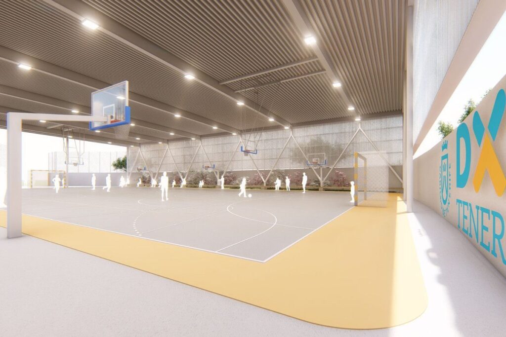 El Cabildo licita las obras de mejora del Polideportivo La Escalona, en Vilaflor