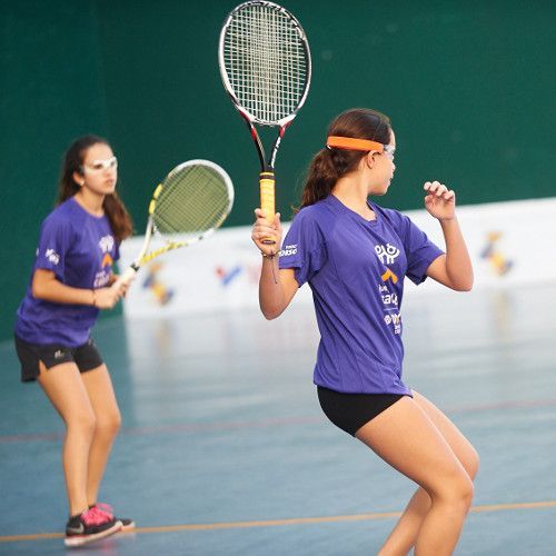 El frontenis, de estreno en Barranco Hondo