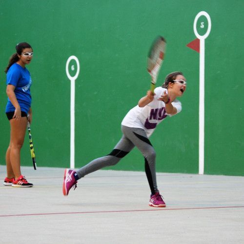 La tercera jornada de frontenis, en el Real Club Náutico de Tenerife