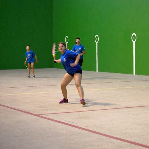 Barranco Hondo, sede de una nueva jornada de frontenis en los Juegos Cabildo