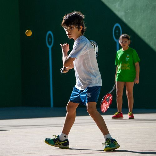 Este fin de semana acaba la temporada de frontenis en los Juegos Cabildo