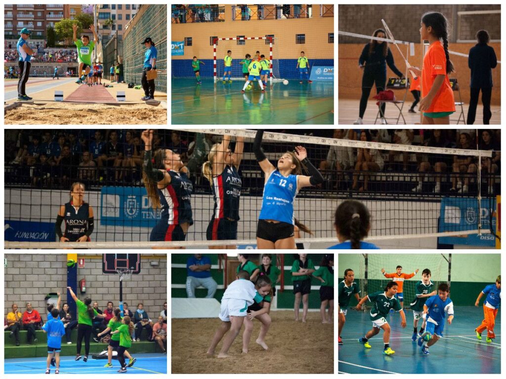 Los XXXI Juegos Cabildo prevén una intensa actividad este fin de semana con siete modalidades deportivas