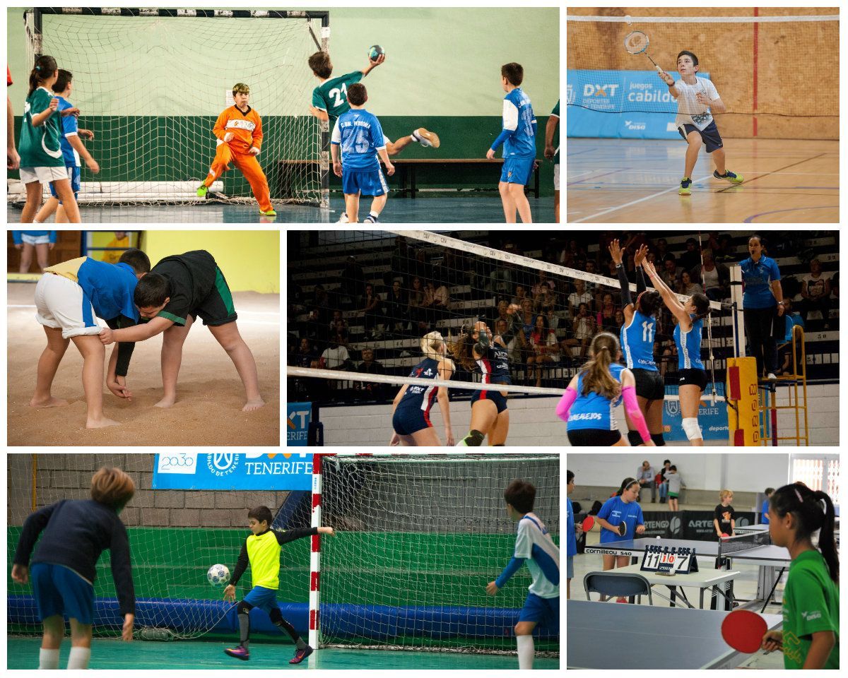 Los Juegos Cabildo movilizarán a un millar de deportistas en seis modalidades este fin de semana