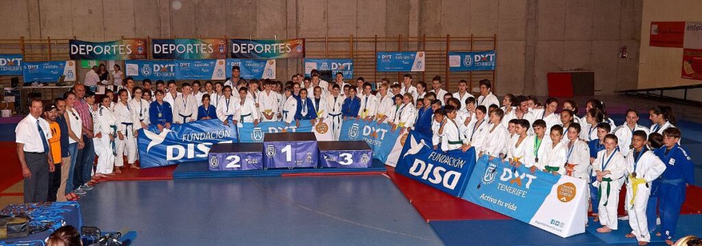 Granadilla reunió a los mejores yudocas de base en la final de los XXX Juegos Cabildo de Tenerife