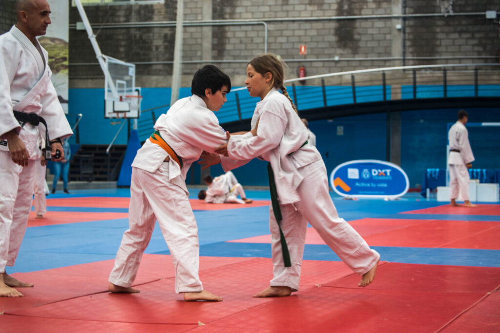El Pabellón El Viso alberga la cuarta jornada de judo de los Juegos Cabildo