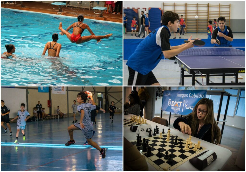 Cuatro propuestas deportivas, una de ellas de estreno, este sábado en los Juegos Cabildo