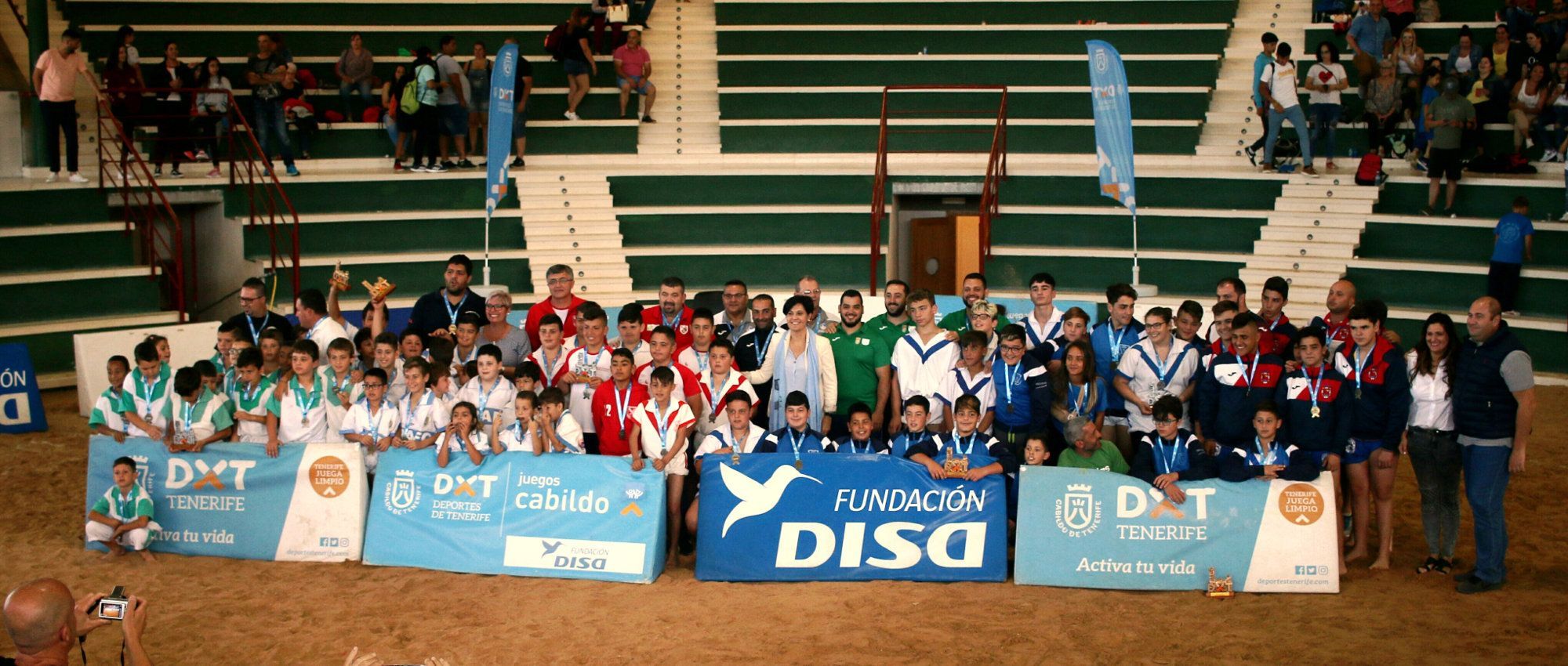 Lucha canaria en los XXXI Juegos Cabildo de Tenerife