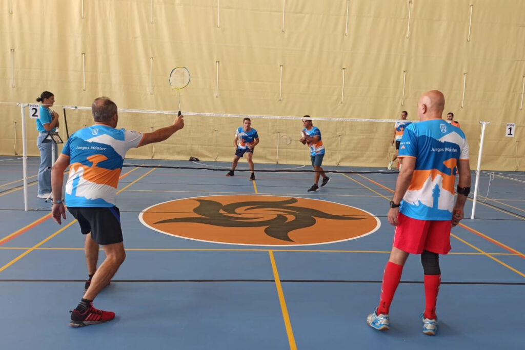 El bádminton en los VI Juegos Máster cierra la temporada en Granadilla de Abona