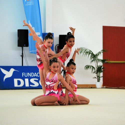 La competición de conjuntos de gimnasia rítmica celebra su jornada final en Granadilla