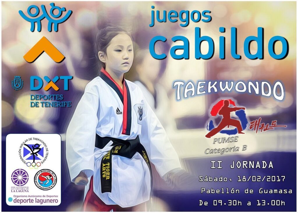 Guamasa acoge la segunda jornada de taekwondo el sábado 18 de febrero