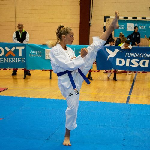 El taekwondo celebra su final A de combates en el Pablos Abril