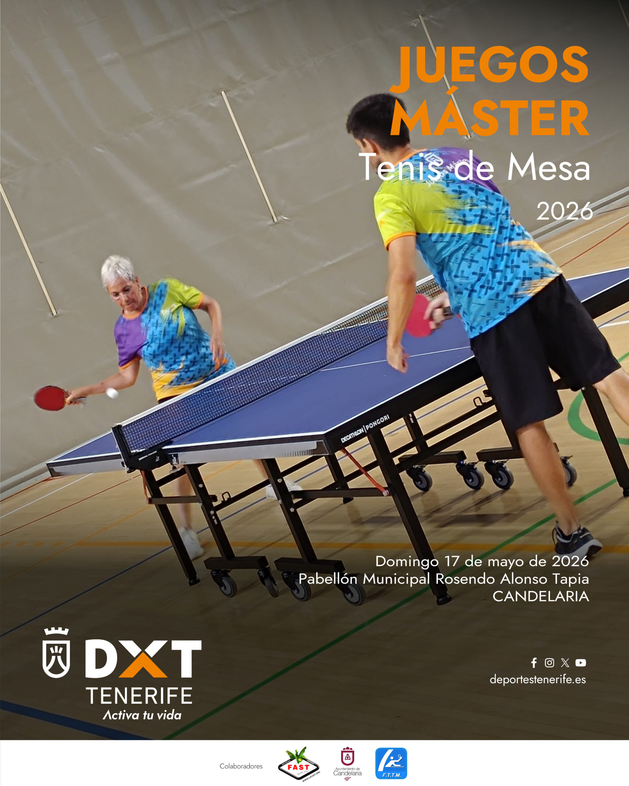 Tenis de Mesa en los IX Juegos Máster