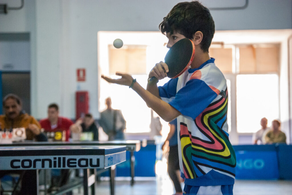 Guamasa acoge este sábado la quinta jornada de tenis de mesa