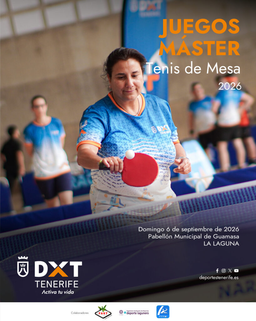 Tenis de Mesa Juegos Máster 2026