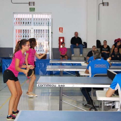 Continúa la competición de tenis de mesa en Candelaria el sábado 11 de marzo