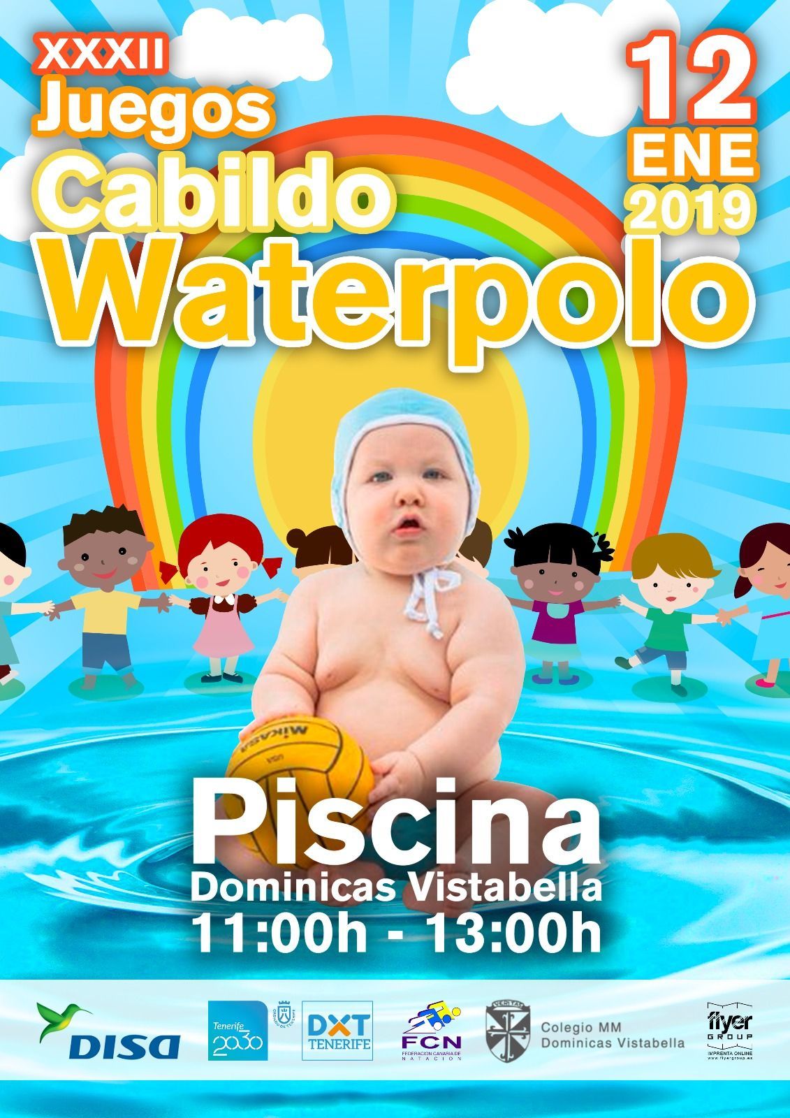 Waterpolo en los Juegos Cabildo de Tenerife
